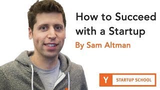 The Startup Wisdom of Y Combinator's Sam Altman